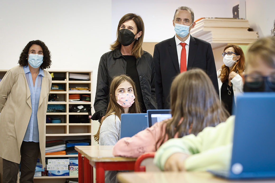 El ministeri d’Educació i Ensenyament Superior i Andorra Telecom presenten el projecte Wifi a les escoles