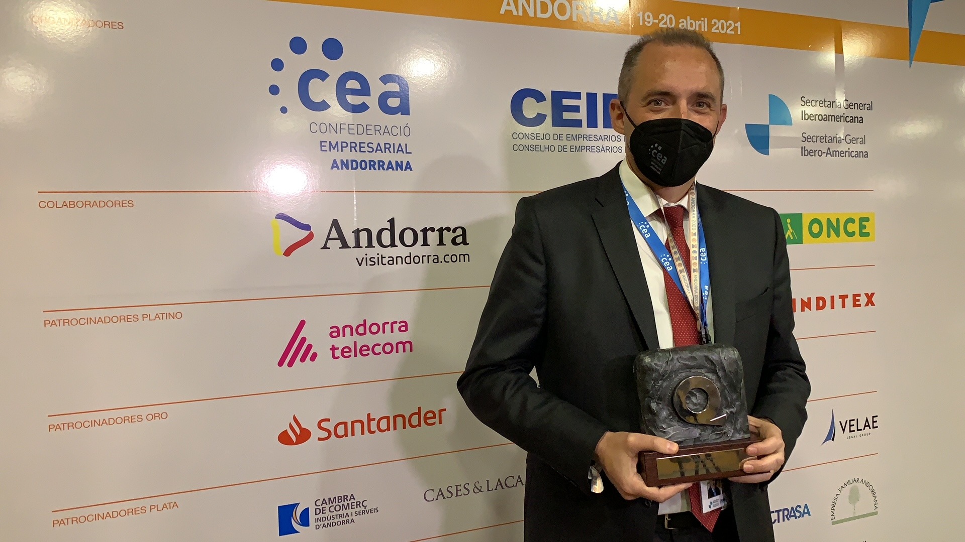 Andorra Telecom receives the 2020 Iberoamerican Quality Award in the silver category